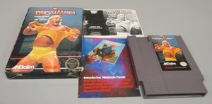 WWF WrestleMania (Nintendo Entertainment System, 1988) mit Box und Poster - getestet - Bild 1 von 14