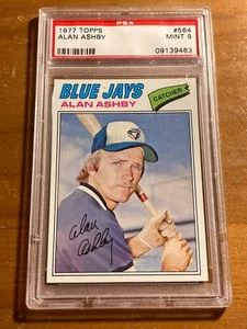 1977 Topps Alan Ashby #564 PSA 9 MINT - Picture 1 of 2