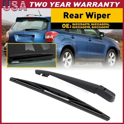 Brazo y cuchilla limpiaparabrisas trasero para Subaru Forester Legacy Outback Tribeca 86532SA070 Foto 1 de 4