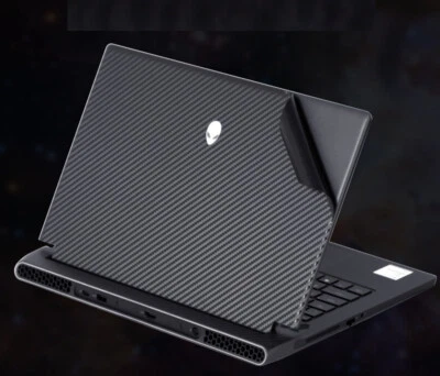 Carbon fiber Laptop Sticker Skin Guard Cover for Alienware X15 X17 R1 15 17 2021 - Image 1 of 4