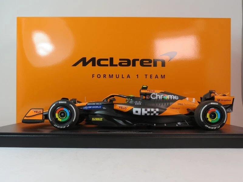 Minichamps F1 Mclaren MCL38 #4 Lando Norris winner Miami GP 2024 1/12 537247804 - Immagine 1 di 4