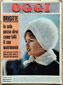BRIGITTE BARDOT EN PORTADA DE 2 REVISTAS VINTAGE 1963 - 1965 ENVÍO GRATUITO - Imagen 1 de 8