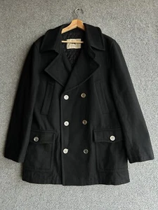 Burberry London Wool Coat 52 Men’s - Picture 1 of 10