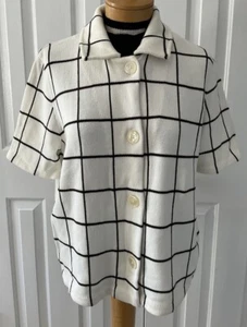 Lauren Ralph Lauren Window Pane Pullover/Cardigan Kurzarm Damen Gr. XL - Bild 1 von 8