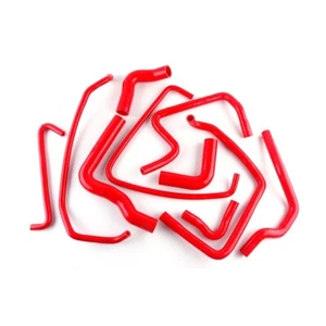 Silicone Radiator/Coolant Hose Kit For Peugeot 205 1.6L 1.9L /309 GTI 8V Red - Picture 1 of 16