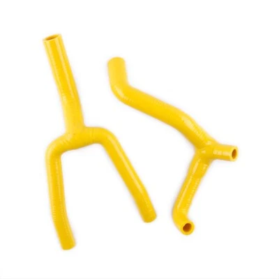 For 2000-2008 HUSQVARNA WR125 CR125 YELLOW Silicone Radiator Coolant Hoses - Imagem 1 de 4