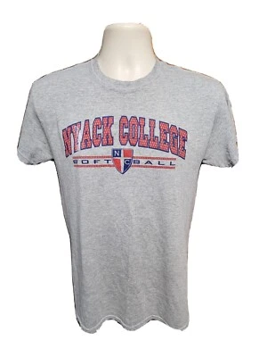 Camiseta gris pequeña de softbol universitario Nyack adulto Foto 1 de 4