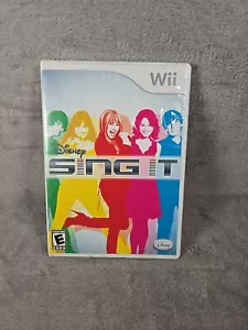 CIB DISNEY SING IT NINTENDO WII VIDEO GAME COMPLETE IN BOX - Picture 1 of 3