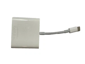 Original Apple USB Type-C Digital AV Multiport Adapter A2119 MUF82AM/A White - Picture 1 of 4