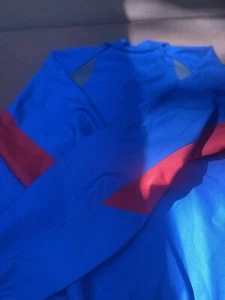MAJESTIC RBI Jersey Cool Base MLB Team Blue Nice Large Long Sleeves - Picture 1 of 11