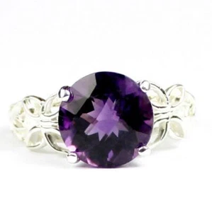 925 Sterling Silber Damen Ring Schmetterling, Amethyst, SR292 - Bild 1 von 5