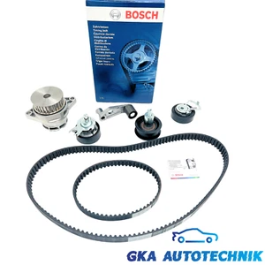 BOSCH Zahnriemen + Rollensatz Wasserpumpe für Audi A2 Seat VW 1.6 16V + FSI GTI - Bild 1 von 13