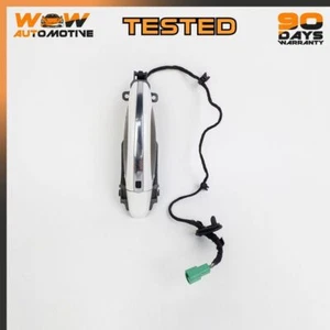 06-13 BENTLEY CONTINENTAL FLYING SPUR REAR LEFT DOOR HANDLE ASSEMBLY WHITE OEM - Picture 1 of 11