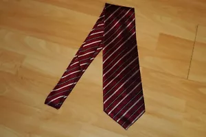 ERMENEGILDO ZEGNA Seiden Krawatte rot made in Italy - Bild 1 von 6