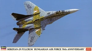 Hasegawa 1/72 Model Kit Hungarian Air Force Mikoyan MiG-29 Fulcrum 70th Anni. - Picture 1 of 1