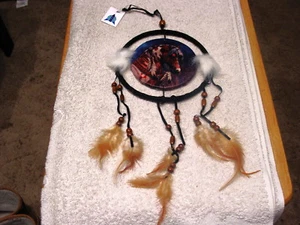 DREAMCATCHER INDIAN WITH A PICTURE OF A PAINT HORSE (CR) - Picture 1 of 2