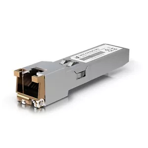 UACC-CM-RJ45-MG Ubiquiti SFP+ to RJ45 Adapter 10Gbps - Picture 1 of 4