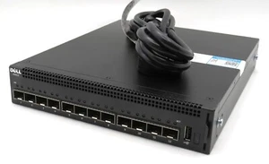 Dell X4012 E10W | 12 puertos | SFP+ | 10GBe | Restablecimiento de fábrica - Imagen 1 de 9