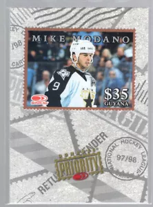 * 1997-98 Donruss Priority - Stamps Bronze - MIKE MODANO - Bild 1 von 2