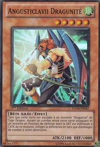 Angusticlavii Dragunité HA04-FR047 Vent Bête Ailée Effet Niveau 5 YGO - Picture 1 of 1