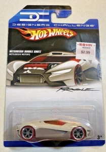 2007 Hot Wheels Designer's Challenge Mitsubishi Double Shotz - WHITE VHTF - Picture 1 of 2