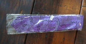 Corbata de cachemira púrpura, ¡nueva y sin usar!¡! - Imagen 1 de 4
