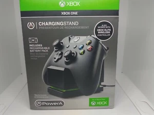 NEW Black Power A Charging Stand For Xbox One and Elite Wireless Controller  - Picture 1 of 7