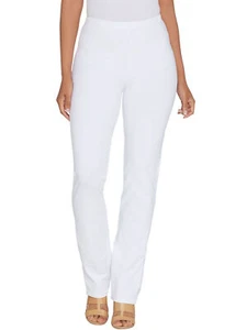 WOMEN WITH CONTROL Size 3XT TALL Convertible Pants w/ Zipper Detail - Picture 1 of 4