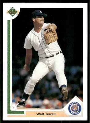 1991 Upper Deck #320 Walt Terrell - Image 1 of 2