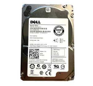 ST9600205SS for Dell 2.5" SAS Hard Drive 600GB 10K 6Gbps Hard Disk HDD 0R72NV - Afbeelding 1 van 3