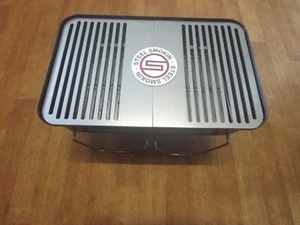 Weber go anywhere Grill / Plancha Edelstahl Smashburger & Braten 🙂 - Bild 1 von 2