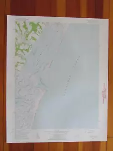 Metompkin Inlet Virginia 1958 Original Vintage USGS Topo Karte - Bild 1 von 1