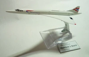 BRITISH AIRWAYS BA Die cast Model in Box CONCORDE G-BOAC 1975-2003 - Picture 1 of 10