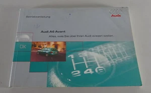 Manuale / Guida Audi A6 Avant Tipo C5 Incl. QUATTRO Stand 10/1998 - Bild 1 von 2