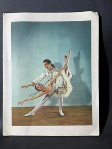 VINTAGE BALLETT ANNETTE PAGE HOUSTON ROGERS NADIA NERINA GEBURTSTAGSKARTE DRUCK - Bild 1 von 8