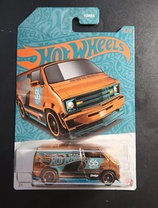 2024 Hot Wheels 56th Anniversary GREEN & GOLD Custom '77 DODGE Van CHASE   63 - Picture 1 of 1