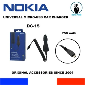 NOKIA DC-15 AUTOLADEGERÄT UNIVERSAL ORIGINAL 750 mAh MICRO-USB IN NEUER BLISTER - Photo 1 sur 4