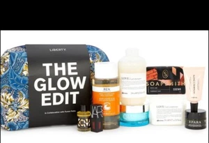 LIBERTY X FUNMI FETTO The Glow Edit Washbag £321 Nars NO Davines Conditioner - Picture 1 of 2