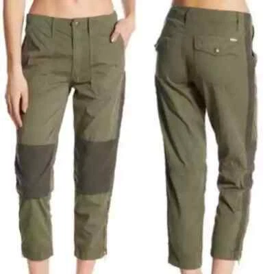 Pantalones Cortos Madre Talla 26 100% Algodón The Army Racketeer Tiro Alto en Excedente Foto 1 de 4