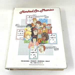 Vtg Hooked On Phonics Books Cassette Flash Cards Incomplete Set Homeschool READ - Picture 1 of 6