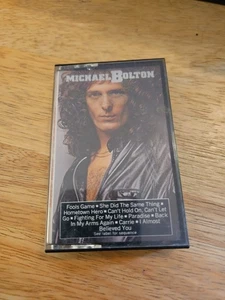 Michael Bolton Self Titled 1983 Columbia Records Cassette - Picture 1 of 4