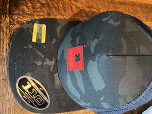 Camo Black Clover Hat Live Lucky Hunt Golf Hat, Memory Fit, Large/Xl - Picture 1 of 1