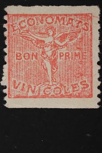 FRENCH WINE STORE DISCOUNT AD FRANCE ECONOMATS POSTER LABEL TRADING SAVINGS - Picture 1 of 3