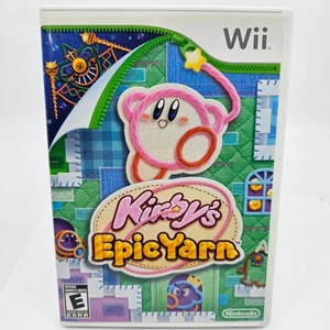 Kirby's Epic Yarn Nintendo Wii Completo En Caja Original - Imagen 1 de 5