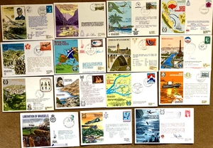 15 RAF Covers RAFES - Royal Air Forces Escaping Society - Comet Line WW2 etc (A) - Picture 1 of 6