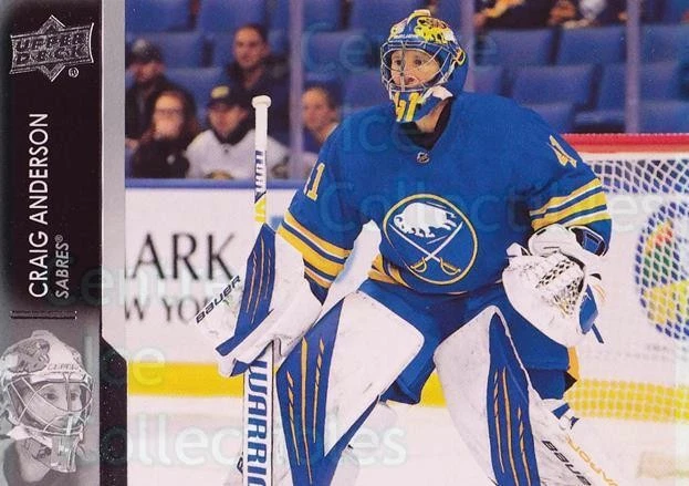 2021-22 Upper Deck #518 Craig Anderson - Image 1 of 1