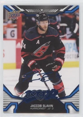 2022-23 Upper Deck MVP Factory Set Blue Jaccob Slavin #101 - Image 1 of 2