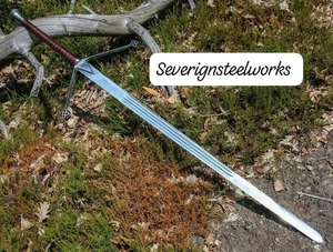 Custom Scottish Claymore Schwert - Zweihand Lang Mittelalter Schwert - Bild 1 von 5