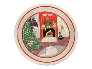 ‘Twas the Night Before Christmas 6 Salad Plates Korea Excel Used Condition 7.25” - Picture 1 of 4