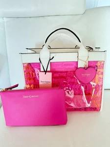 BOLSO BANDOLERA GRANDE NUEVO CON ETIQUETAS JUICY COUTURE HEART MULTI BEACHIN CON BOLSA - Imagen 1 de 8